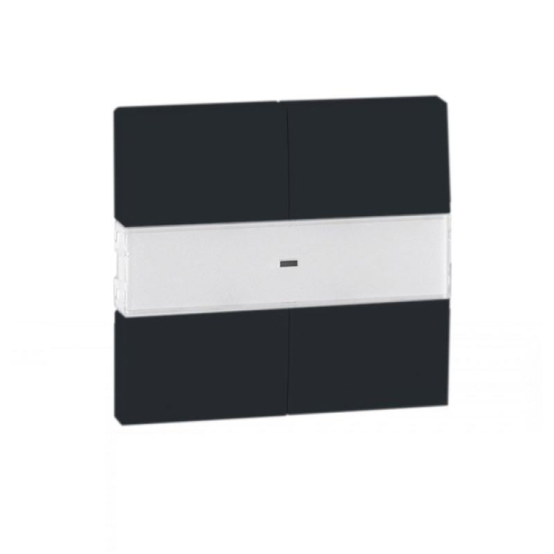 Клавіша вимикача 4-кнопкова Чорна матова, 50600 TPM, Efapel APOLO 5000 Клавіша вимикача 4-кнопкова Чорна матова, 50600 TPM, Efapel APOLO 5000