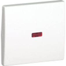 Клавіша вимикача 1кл. з підсвіткою Білий, 50602 TBR, Efapel APOLO 5000