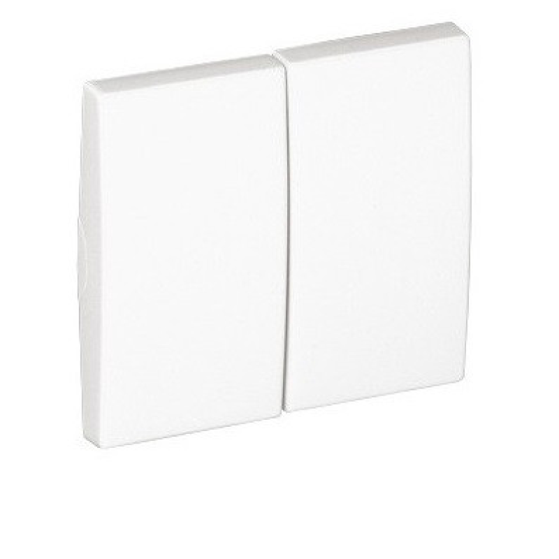 Клавіша вимикача 2 кл. Білий матовий, 50611 TBM, Efapel APOLO 5000 Клавіша вимикача 2 кл. Білий матовий, 50611 TBM, Efapel APOLO 5000