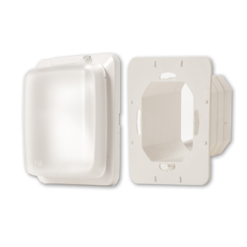 Приладдя для терморег. ECO, Кришка для терморегулятора ECO10F і ECO16FR, прихований монтаж, IP 44 Приладдя для терморег. ECO, Кришка для терморегулятора ECO10F і ECO16FR, прихований монтаж, IP 44