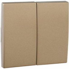 Клавіша вимикача 2 кл. Шампань, 50611 TCH, Efapel APOLO 5000