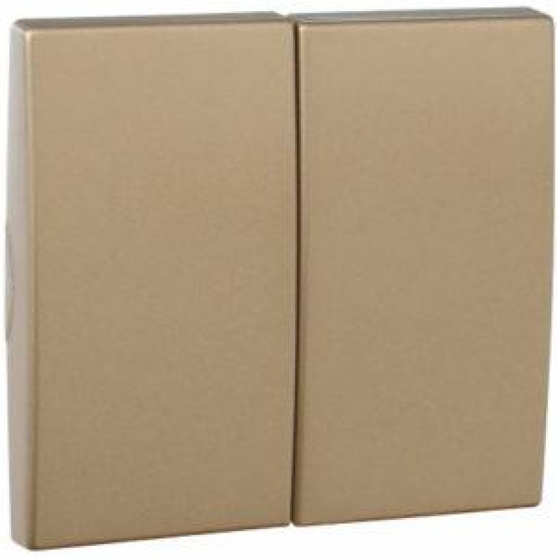 Клавіша вимикача 2 кл. Шампань, 50611 TCH, Efapel APOLO 5000