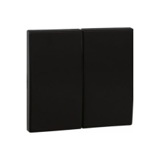 Клавіша вимикача 2 кл. Чорний матовий, 50611 TPM, Efapel APOLO 5000