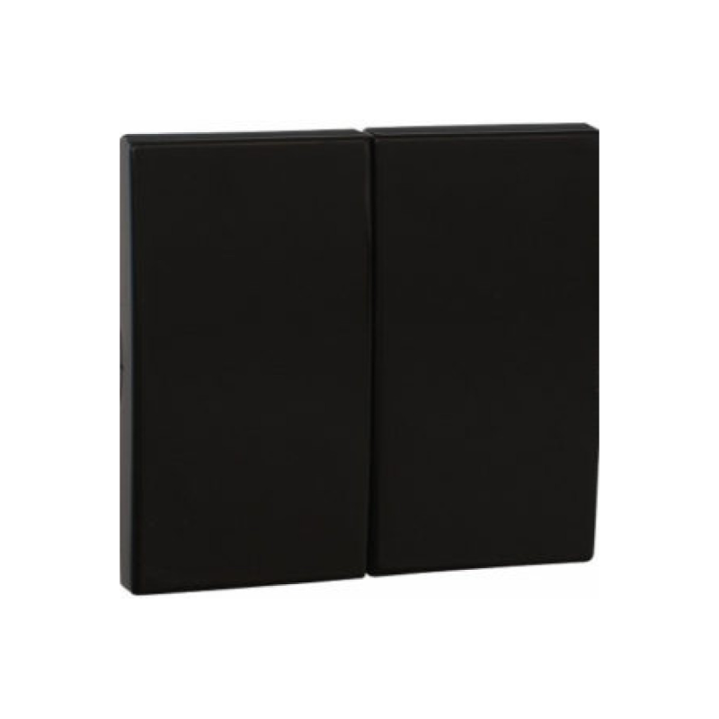 Клавіша вимикача 2 кл. Чорний матовий, 50611 TPM, Efapel APOLO 5000 Клавіша вимикача 2 кл. Чорний матовий, 50611 TPM, Efapel APOLO 5000