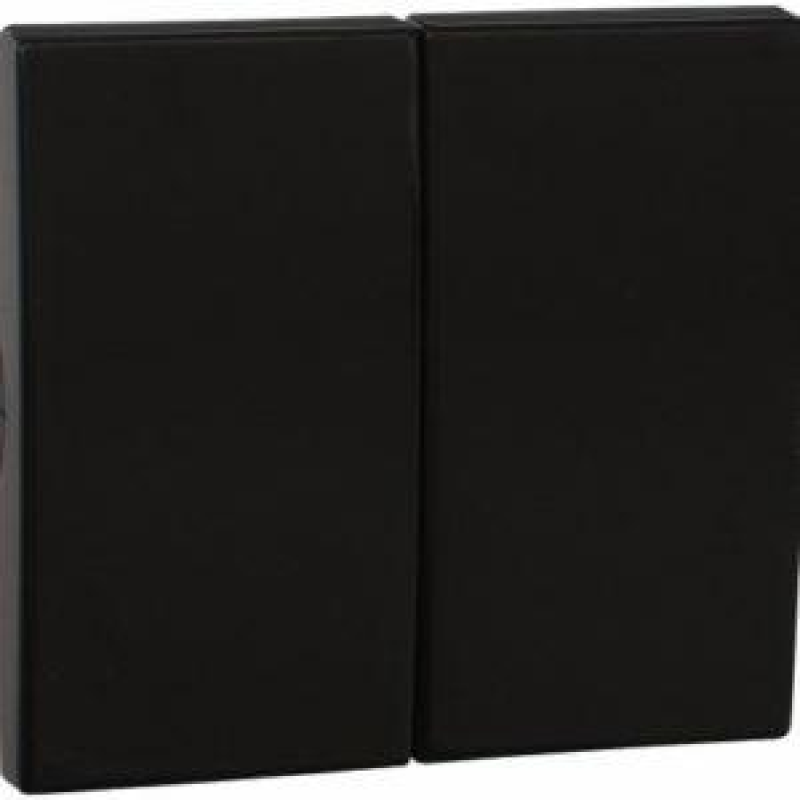Клавіша вимикача 2 кл. Чорний, 50611 TPT, Efapel APOLO 5000 Клавіша вимикача 2 кл. Чорний, 50611 TPT, Efapel APOLO 5000
