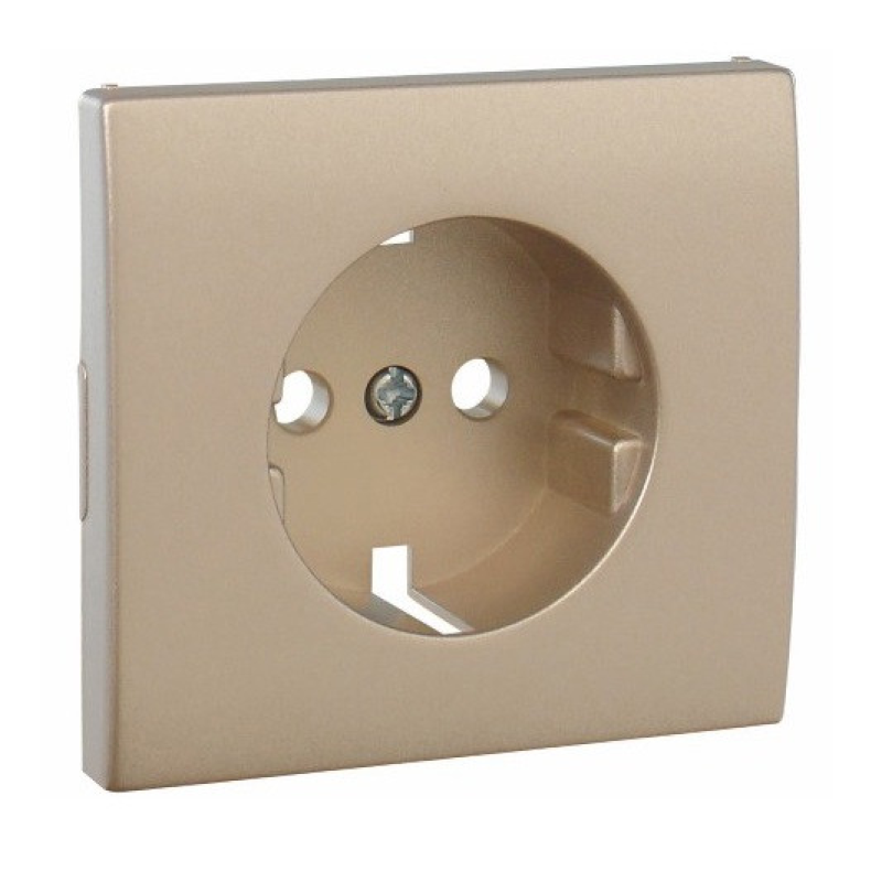 Центральна панель розетки 2P+Z, ШУКО Платина, 50631 TPL, Efapel APOLO 5000 Центральна панель розетки 2P+Z, ШУКО Платина, 50631 TPL, Efapel APOLO 5000