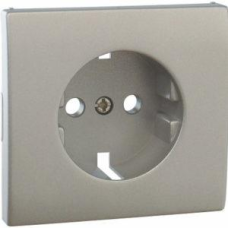 Центральна панель розетки 2P+Z, ШУКО Срібло, 50631 TPR, Efapel APOLO 5000