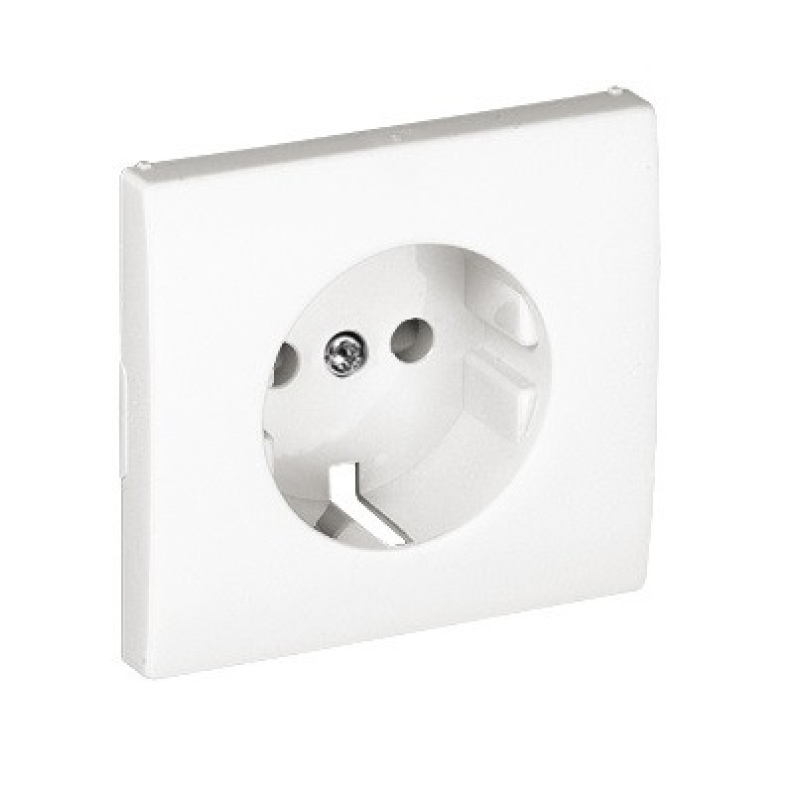 Центральна панель розетки із заслінкою 2P+Z, ШУКО Білий, 50632 TBR, Efapel APOLO 5000 Центральна панель розетки із заслінкою 2P+Z, ШУКО Білий, 50632 TBR, Efapel APOLO 5000