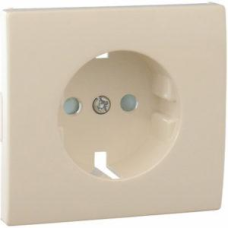 Центральна панель розетки із заслінкою 2P+Z, ШУКО Слонова кістка, 50632 TMF, Efapel APOLO 5000