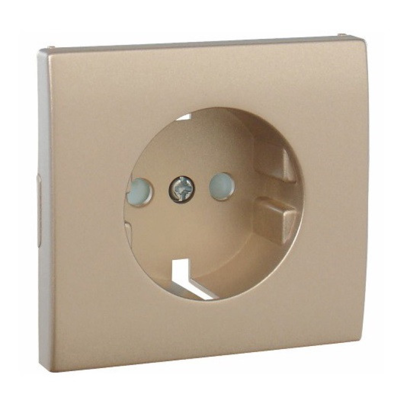 Центральна панель розетки із заслінкою 2P+Z, ШУКО Платина, 50632 TPL, Efapel APOLO 5000 Центральна панель розетки із заслінкою 2P+Z, ШУКО Платина, 50632 TPL, Efapel APOLO 5000