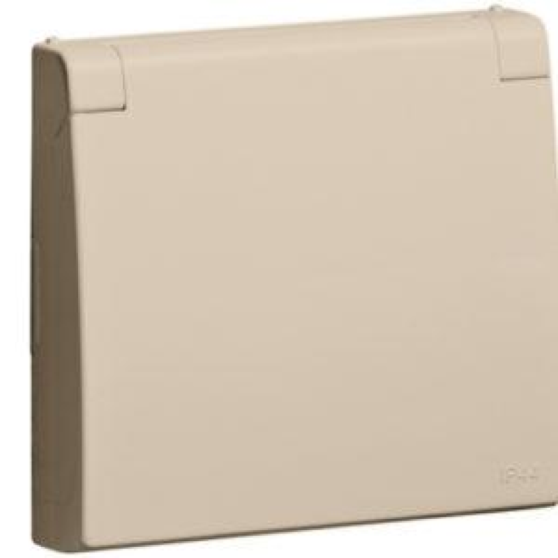 Центральна панель розетки з кришкою 2P+Z, ШУКО (IP44) Шампань, 50634 TCH, Efapel APOLO 5000 Центральна панель розетки з кришкою 2P+Z, ШУКО (IP44) Шампань, 50634 TCH, Efapel APOLO 5000