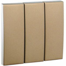 Клавіша вимикача 3 кл. Шампань, 50661 TCH, Efapel APOLO 5000