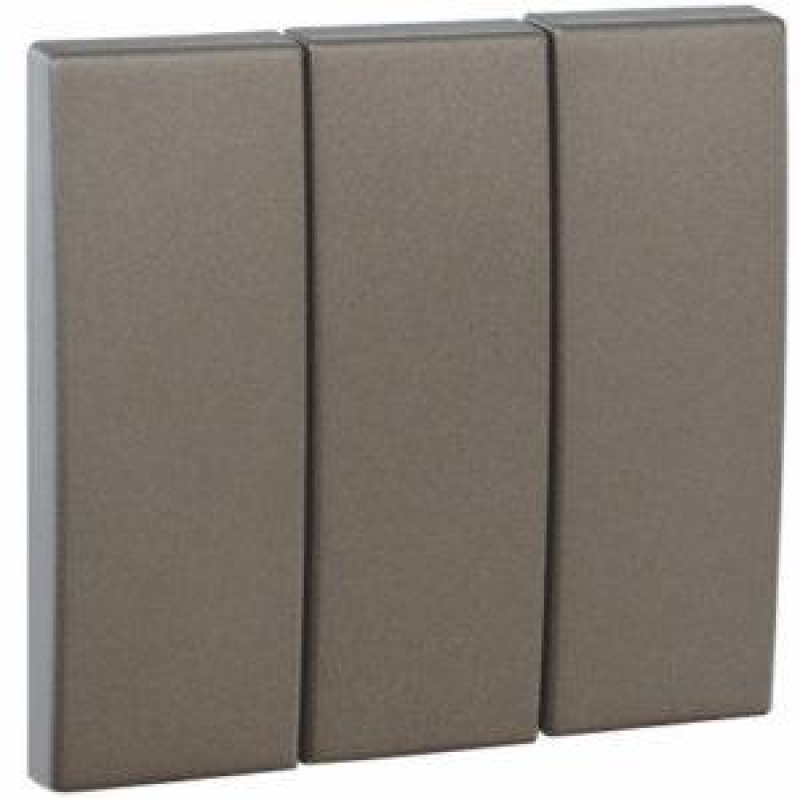 Клавіша вимикача 3 кл. Графіт, 50661 TGR, Efapel APOLO 5000