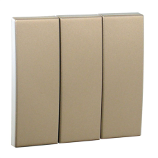 Клавіша вимикача 3 кл. Платина, 50661 TPL, Efapel APOLO 5000