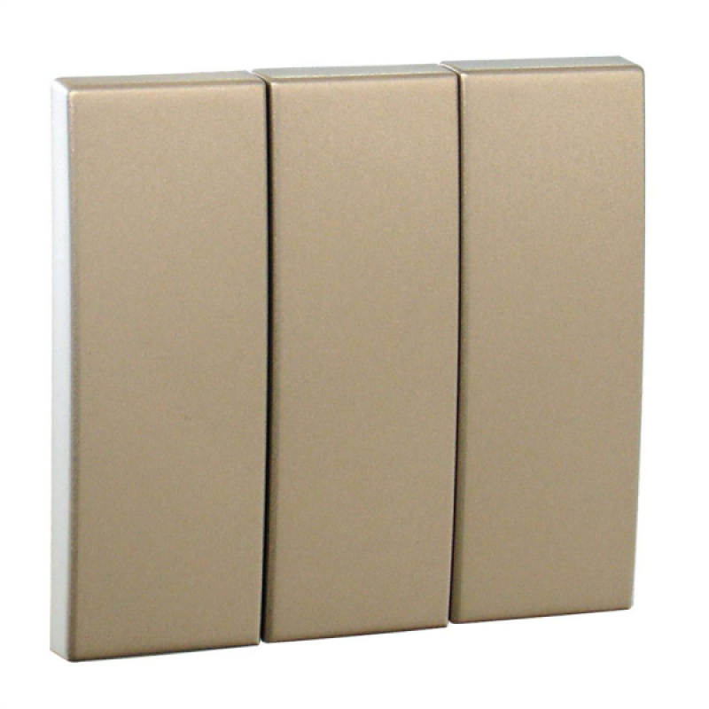 Клавіша вимикача 3 кл. Платина, 50661 TPL, Efapel APOLO 5000 Клавіша вимикача 3 кл. Платина, 50661 TPL, Efapel APOLO 5000