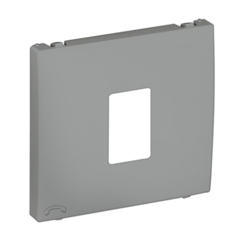 Панель розетки телефонної RG11 Срібло, 50712 TPR, Efapel APOLO 5000 Панель розетки телефонної RG11 Срібло, 50712 TPR, Efapel APOLO 5000