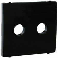 Центральна панель розетки аудіо Чорний, 50713 TPT, Efapel APOLO 5000