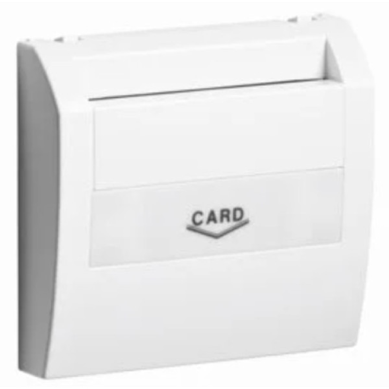 Центральна панель карткового вимикача Білий матовий, 50731 TBM, Efapel APOLO 5000