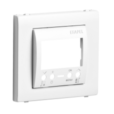 Центральна панель термостата програмованого Білий матовий, 50748 TBM, Efapel APOLO 5000