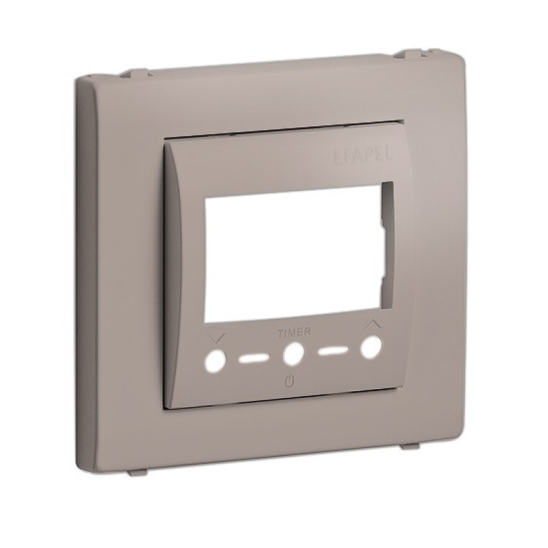 Центральна панель термостата програмованого Платина, 50748 TPL, Efapel APOLO 5000 Центральна панель термостата програмованого Платина, 50748 TPL, Efapel APOLO 5000