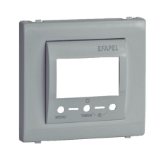 Центральна панель термостата Срібло, 50749 TPR, Efapel APOLO 5000
