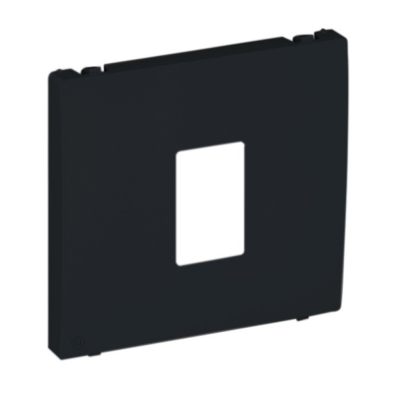 Центральна панель розетки комп“ютерної RJ45 Чорний матовий, 50751 TPM, Efapel APOLO 5000