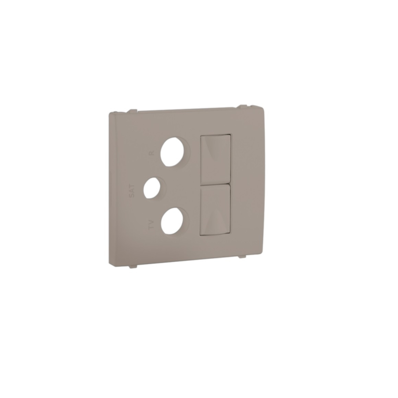 Центральна панель розетки мультимедійної R-TV-ST 2хRJ45 Платина, 50773 TPL, Efapel APOLO 5000 Центральна панель розетки мультимедійної R-TV-ST 2хRJ45 Платина, 50773 TPL, Efapel APOLO 5000