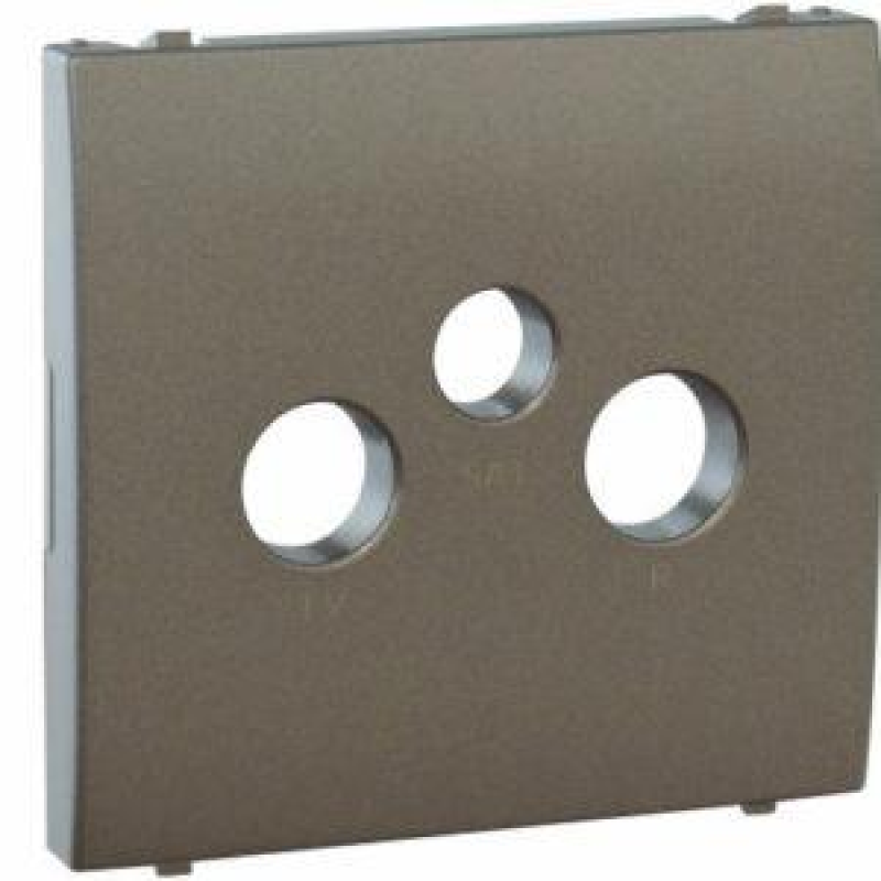 Центральна панель розетки телевізійної R-TV-SAT Графіт, 50775 TGR, Efapel APOLO 5000 Центральна панель розетки телевізійної R-TV-SAT Графіт, 50775 TGR, Efapel APOLO 5000