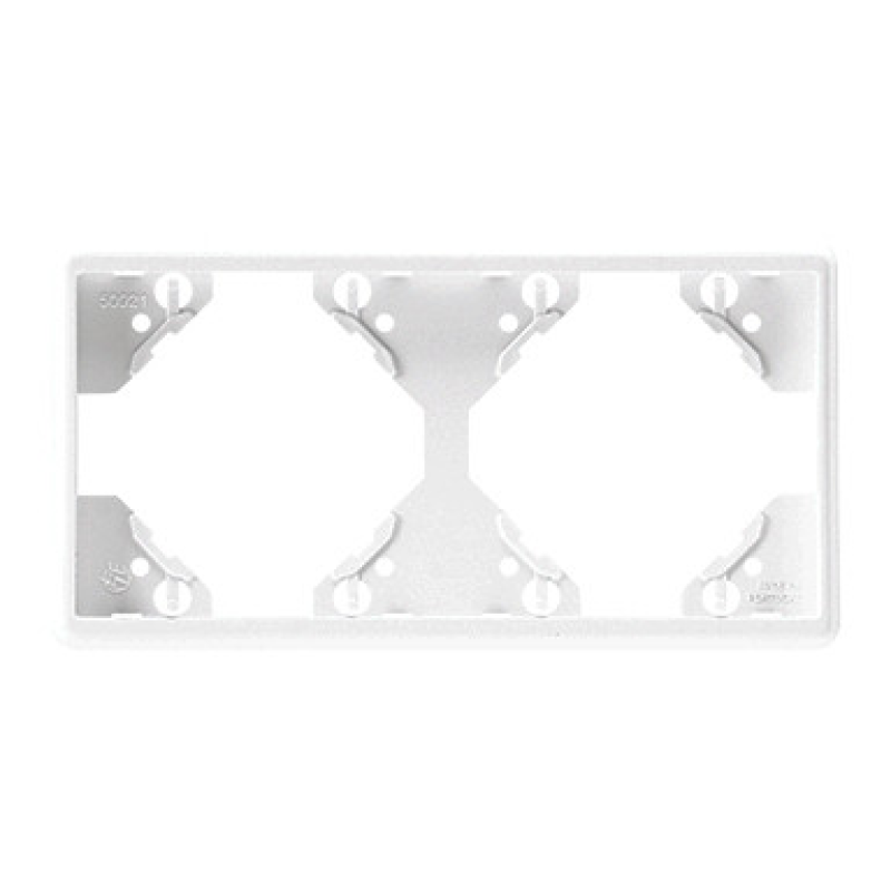 Рамка 2-міс. горизонт. Белый, 50921 TBR, Efapel APOLO 5000