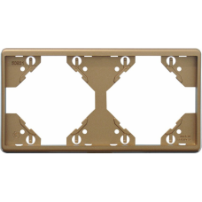 Рамка 2-міс. горизонт. Шампань, 50921 TCH, Efapel APOLO 5000