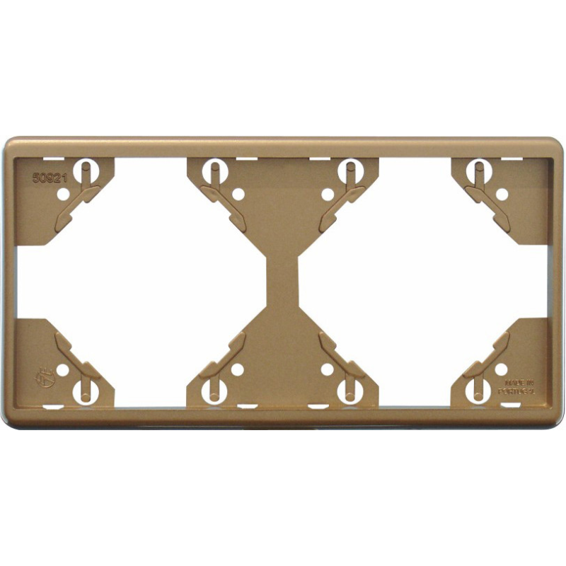 Рамка 2-міс. горизонт. Шампань, 50921 TCH, Efapel APOLO 5000 Рамка 2-міс. горизонт. Шампань, 50921 TCH, Efapel APOLO 5000