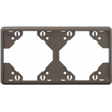 Рамка 2-міс. горизонт. Графіт, 50921 TGR, Efapel APOLO 5000