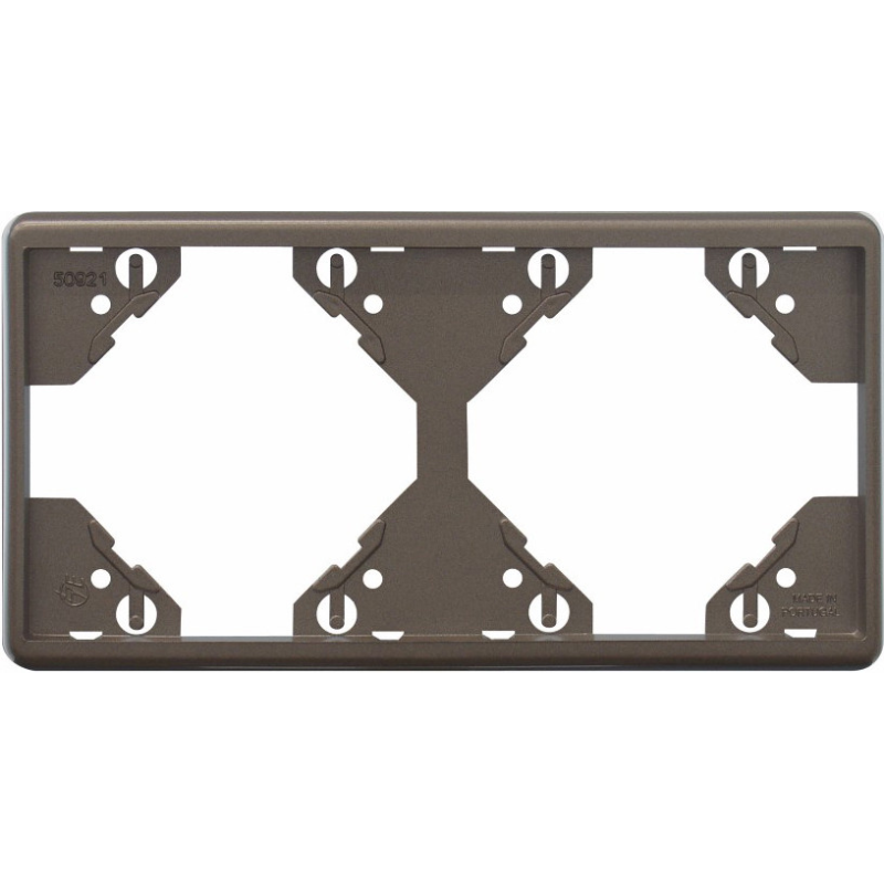 Рамка 2-міс. горизонт. Графіт, 50921 TGR, Efapel APOLO 5000 Рамка 2-міс. горизонт. Графіт, 50921 TGR, Efapel APOLO 5000