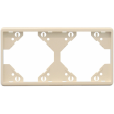 Рамка 2-міс. горизонт. Слонова кістка, 50921 TMF, Efapel APOLO 5000