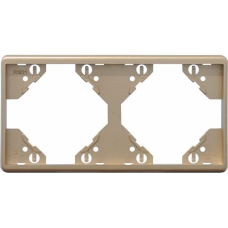 Рамка 2-міс. горизонт. Платина, 50921 TPL, Efapel APOLO 5000