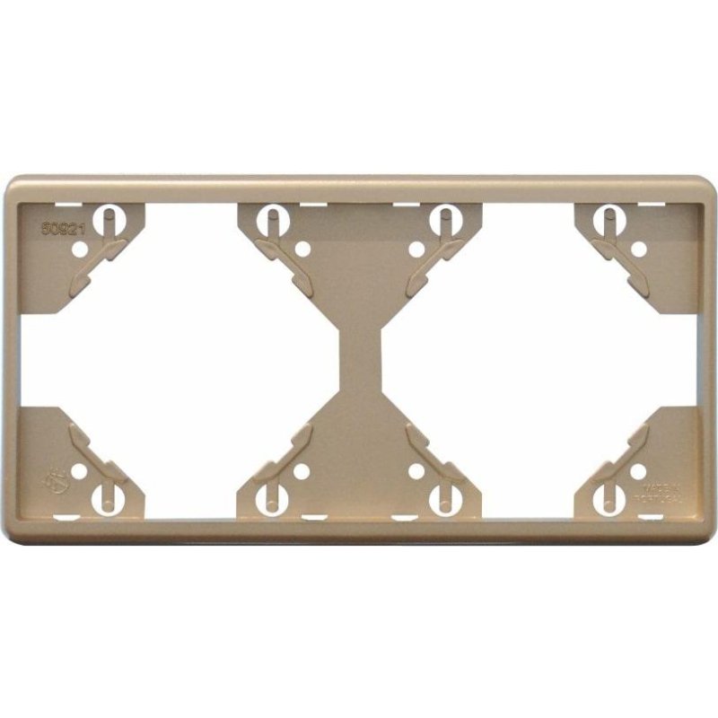 Рамка 2-міс. горизонт. Платина, 50921 TPL, Efapel APOLO 5000 Рамка 2-міс. горизонт. Платина, 50921 TPL, Efapel APOLO 5000