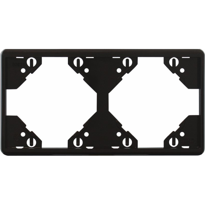 Рамка 2-міс. горизонт. Чорний, 50921 TPT, Efapel APOLO 5000 Рамка 2-міс. горизонт. Чорний, 50921 TPT, Efapel APOLO 5000