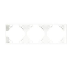 Рамка 3-міс. горизонт. Белый, 50931 TBR, Efapel APOLO 5000