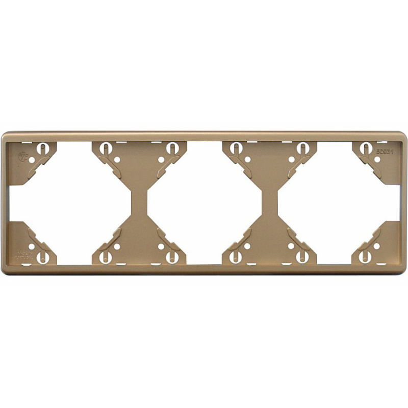 Рамка 3-міс. горизонт. Шампань, 50931 TCH, Efapel APOLO 5000 Рамка 3-міс. горизонт. Шампань, 50931 TCH, Efapel APOLO 5000