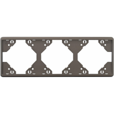 Рамка 3-міс. горизонт. Графіт, 50931 TGR, Efapel APOLO 5000