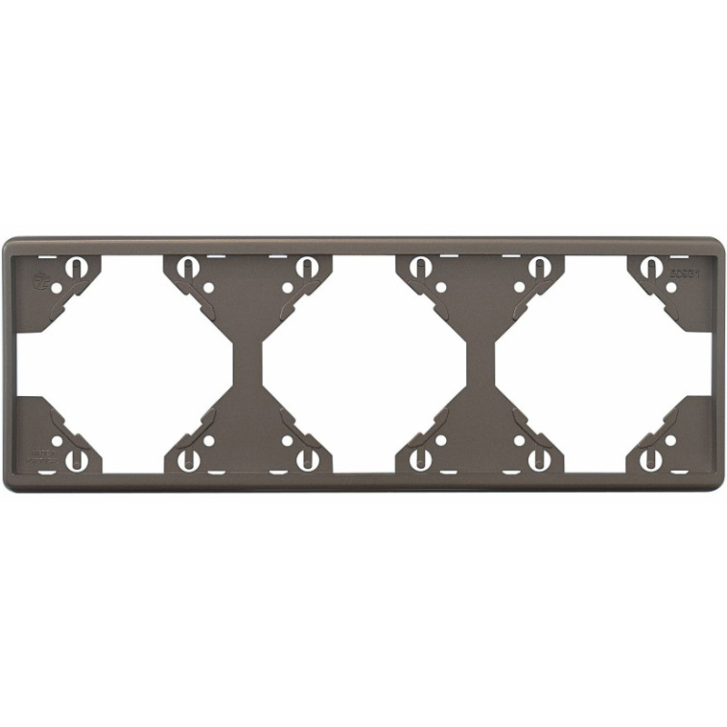 Рамка 3-міс. горизонт. Графіт, 50931 TGR, Efapel APOLO 5000 Рамка 3-міс. горизонт. Графіт, 50931 TGR, Efapel APOLO 5000