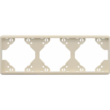 Рамка 3-міс. горизонт. Слонова кістка, 50931 TMF, Efapel APOLO 5000