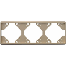 Рамка 3-міс. горизонт. Платина, 50931 TPL, Efapel APOLO 5000