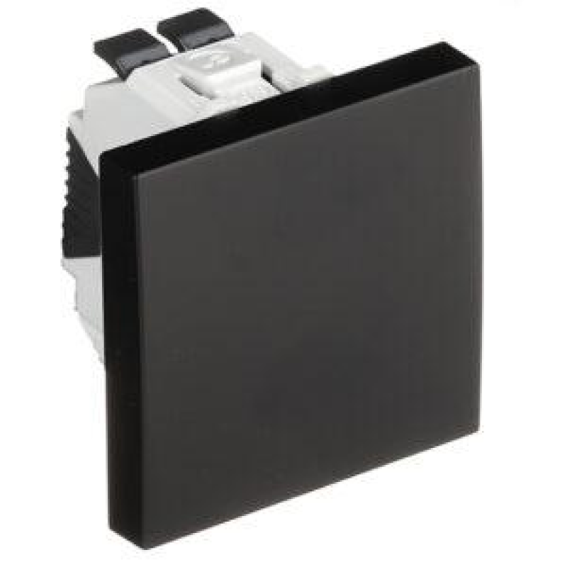 Механізм кнопки 2-мод. Чорний мат 45151 SPM Efapel Quadro 45 Механізм кнопки 2-мод. Чорний мат 45151 SPM Efapel Quadro 45