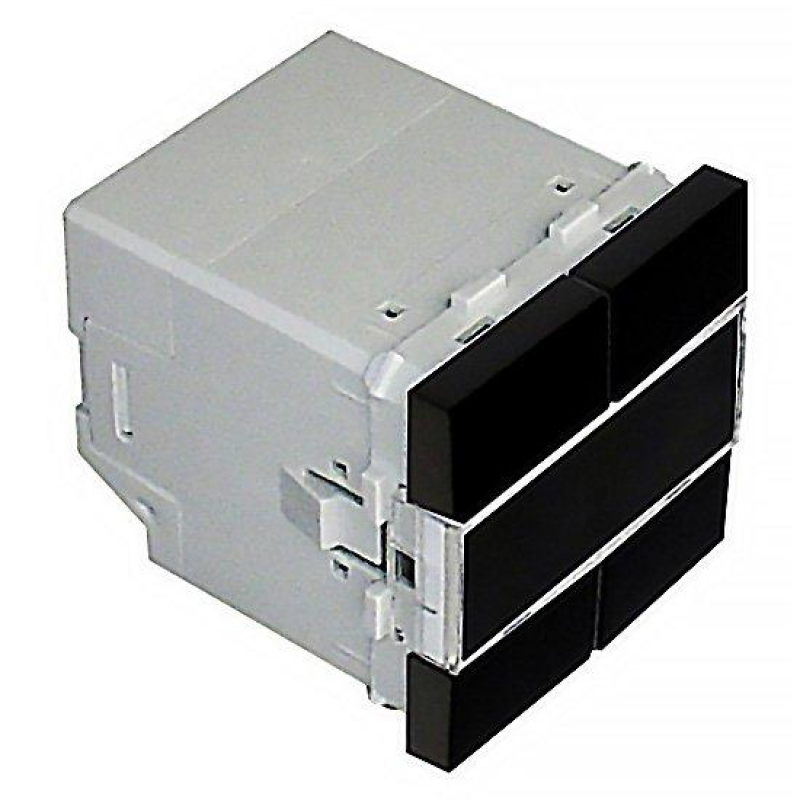 Механізм кнопки низького напругу. 4-кнопочний 2-мод. Чорний мат 45164 SPM Efapel Quadro 45 Механізм кнопки низького напругу. 4-кнопочний 2-мод. Чорний мат 45164 SPM Efapel Quadro 45