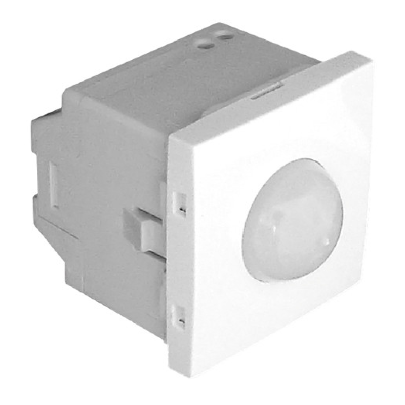 Механізм датчика руху 400 Вт (NO+NC) 2-мод. Білий 45402 SBR Efapel Quadro 45 Механізм датчика руху 400 Вт (NO+NC) 2-мод. Білий 45402 SBR Efapel Quadro 45