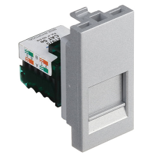 Механізм 1хRJ45 CAT.5E UTP CONNECT 1-мод. Алюміній 45975 SAL Efapel Quadro 45