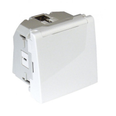 Механізм розетки з кришкою 2P+Z ШУКО 16 А 250 V 2-мод. Білий 45128 SBR Efapel Quadro 45