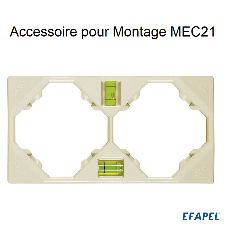 Адаптер для монтажу механізмів MEC-21, 21989, Efapel Quadro 45 Адаптер для монтажу механізмів MEC-21, 21989, Efapel Quadro 45