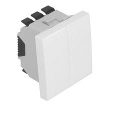 Вимикач Quadro45 2-кл. 2-мод. Білий мат 45061 SBM Efapel